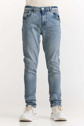 Blue Basic Jeans MNJNSSS24001